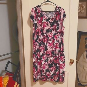 Brushed Rose Sheath Dress